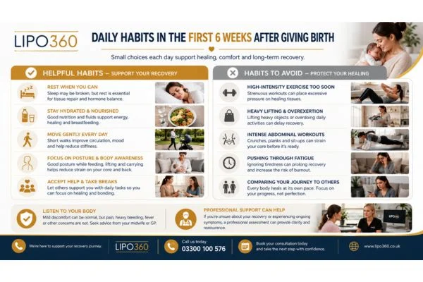 What to Do (and Avoid) in the First 6 Weeks After Giving Birth To Avoid Diastasis Recti 3 First 6 Weeks After Giving Birth To Avoid Diastasis Recti Mansfield : Daily Habits in the First 6 Weeks After Giving Birth